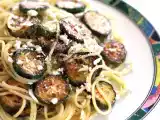 Ricetta Spaghetti alla zucchina fritta e ricotta salata