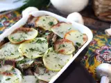 Ricetta Gratin di patate e funghi: la ricetta facile perfetta come contorno o piatto unico