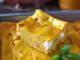Ricetta Brownie salato con zucca, prosciutto e feta: la ricetta facile per riciclare la zuppa di zucca