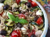 Ricetta Insalata di grano con tonno e mozzarella: ricetta fresca e nutriente