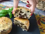 Ricetta Tortini salati con olive e philadelphia in friggitrice ad aria
