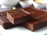 Ricetta Brownie proteico al cioccolato e fagioli rossi senza farina