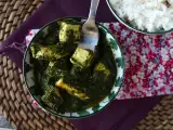 Ricetta Palak tofu cremoso con spinaci e spezie indiane