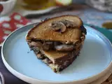 Ricetta Grilled cheese ai funghi e formaggio filante