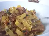 Ricetta Tagliatelle con noci e funghi porcini