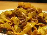 Ricetta Tagliatelle ai semi di papavero, zucca e porcini