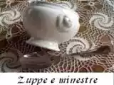 Ricetta Zuppa di ceci con pane abbrustolito e salsiccia