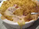 Ricetta Gratin di zucca, cavolo rosso e formaggio comté con briciole