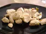 Ricetta Bocconcini di pesce spada e pesce castagna con zafferano e macis