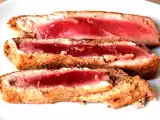 Ricetta Tagliata di tonno in crosta di farina di grano saraceno e timo