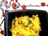 Ricetta Risotto allo zafferano, radicchio e coste