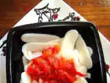 Ricetta Gnocchi di riso con pomodoro, basilico e filetti di peperoni