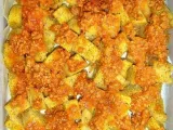 Ricetta Cubetti di polenta taragna al ragù