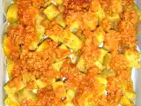 Ricetta Cubetti di polenta taragna al ragù