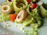Ricetta Calamari(2) al pesto di zucchine e mandorle