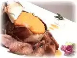 Ricetta Salsiccia di maialino nero dei nebrodi in salsa di vin santo e ghiacciata alla maggiorana