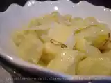 Ricetta Gnocchi profumati all'arancia in salsa di latte allo zafferano d'aquila
