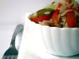 Ricetta Riso basmati con verdure e salsa di soia