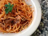 Ricetta Spaghetti all'aringa