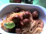 Ricetta Spaghetti con polpettine: lilli ed il vagabondo del 1955 disney