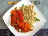 Ricetta Spezzatino di vitello in umido con bulgur e quinoa