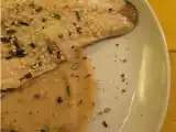 Ricetta Filetti di branzino al sesamo con purea di cannellini