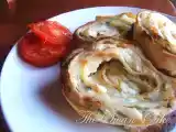 Ricetta Girelle di pasta ripiena agli spinaci