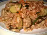 Ricetta Farro con zucchine e fiori di zucca