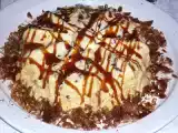 Ricetta Spumone di zabaione acon croccante e salsa al caramello