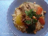 Ricetta Couscous con composta di cipolle alla cannella