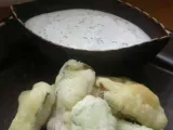 Ricetta Kabak kizartmasi - zucchine fritte con salsa allo yogurt