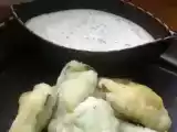 Ricetta Kabak kizartmasi - zucchine fritte con salsa allo yogurt