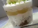 Ricetta Bicchierino con bavarese alla vaniglia, gelée all'ananas e crumble alla cannella