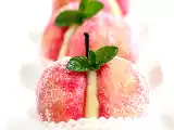 Ricetta Pesche dolci di pasta brioche
