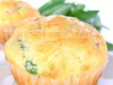 Ricetta Muffins salati con prosciutto e piselli