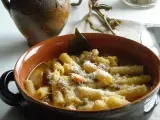 Ricetta Minestra di pasta e legumi profumata al finocchietto selvatico