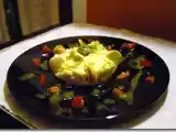Ricetta Mousse di cernia con olio al basilico e agrumi