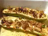 Ricetta Zucchine ripiene di funghi champignon