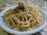 Ricetta Spaghetti al sugo di carciofi