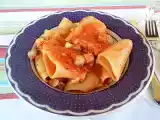 Ricetta Paccheri lisci al pesce spada con dragoncello