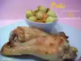 Ricetta Pollo al sale blu di persia & patate al wasabi nori salt