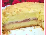 Ricetta Sbriciolata alla ricotta, mele e fragole (gluten-free)