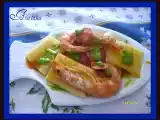 Ricetta Paccheri e gamberi con pesto alle mandorle