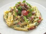 Ricetta Insalata di pasta al profumo di rucola e tonno marinato