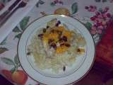 Ricetta Qabili palau dampukht ovvero riso con carote e uva sultanina