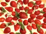 Ricetta Crostata di fragole e menta