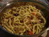 Ricetta Busiata siciliana spada, melanzane e pecorino