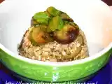 Ricetta Insalata di farro al pesto e zucchine trifolate.