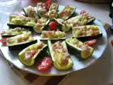 Ricetta Barchette di zucchine con emmental e prosciutto cotto