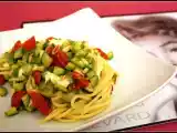 Ricetta Spaghettoni di gragnano con zucchine e pomodorini confit